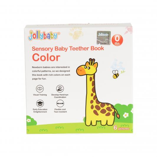 Jollybaby Мека книжка с гризалка