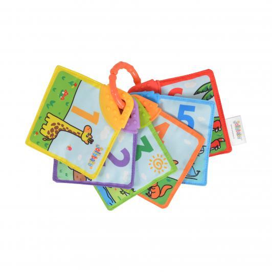 Jollybaby Мека книжка с гризалка