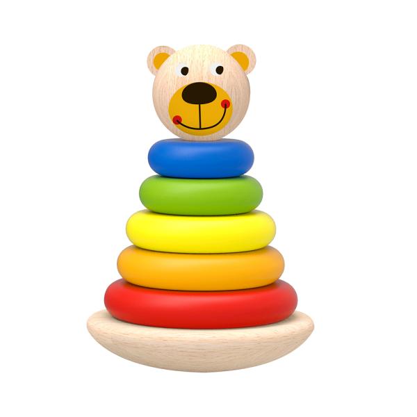 Tooky Toy Дървени рингове