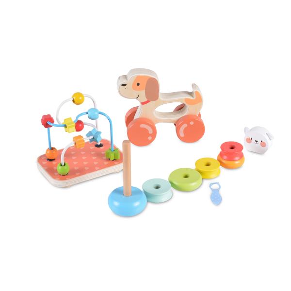 Moni Toys Дървен сет с играчки