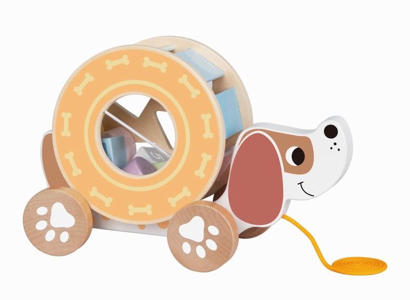 Tooky Toy Дървен сортер