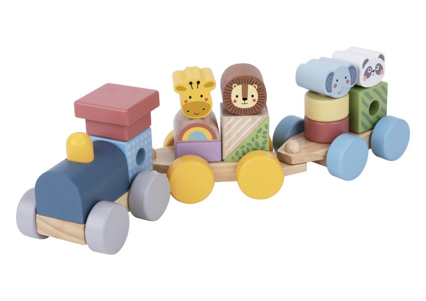 Tooky toy Дървено влакче