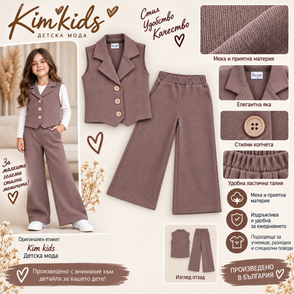 Kim Kids Детски комплект за момиче